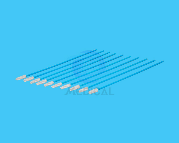 Single use gynecological brush