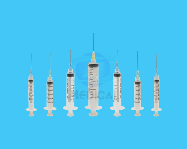 Disposable sterile syringe （3-parts) - luer lock